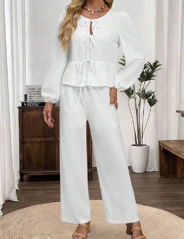 Compleu SHEIN, alb Alb