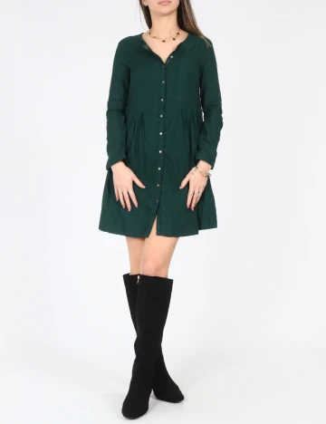 Rochie scurta Zara, verde