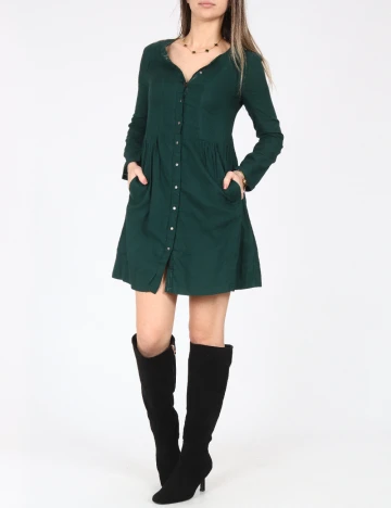 Rochie scurta Zara, verde