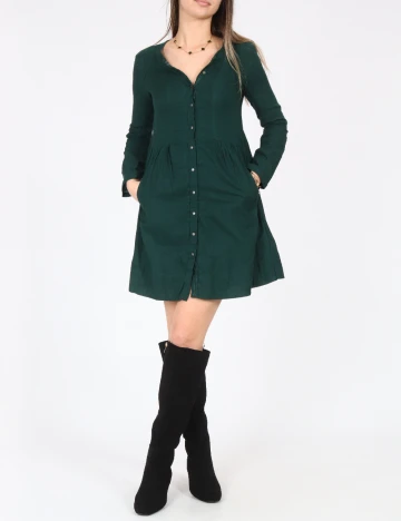 Rochie scurta Zara, verde