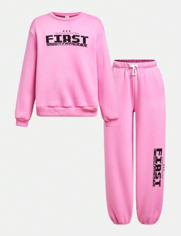 
						Compleu Shein Kids, roz