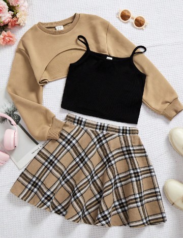 
						Compleu Shein Kids, maro