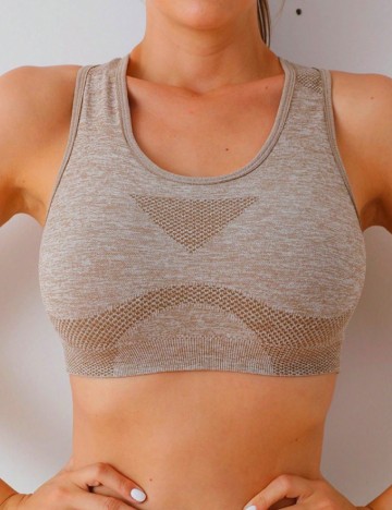 
						Bustiera SHEIN, maro