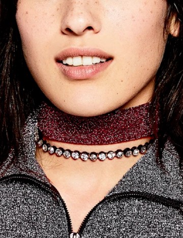 Set chockere 2 bucati Zara, roz pudra/alb