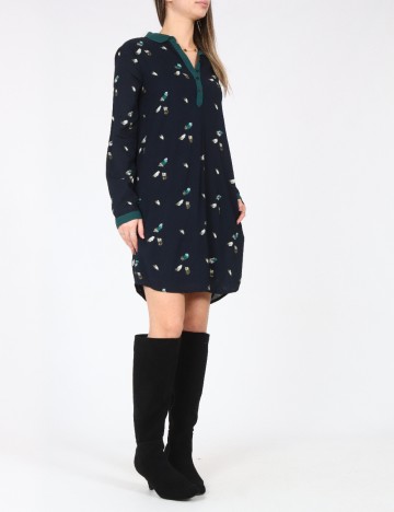 Rochie scurta Zara, bleumarin inchis