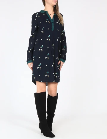 Rochie scurta Zara, bleumarin inchis Albastru