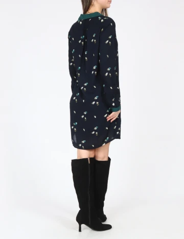 Rochie scurta Zara, bleumarin inchis Albastru