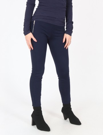 Pantaloni Zara, bleumarin