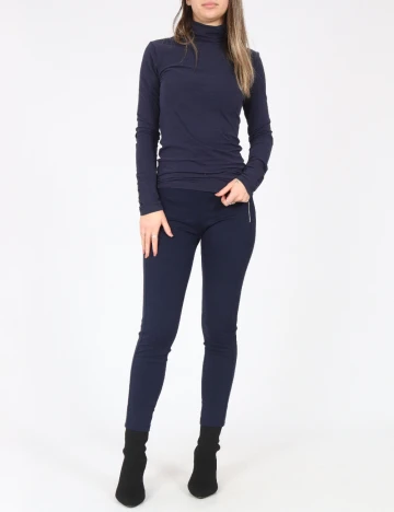 Pantaloni Zara, bleumarin