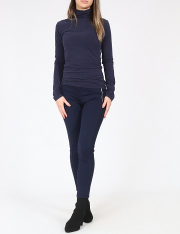 Pantaloni Zara, bleumarin