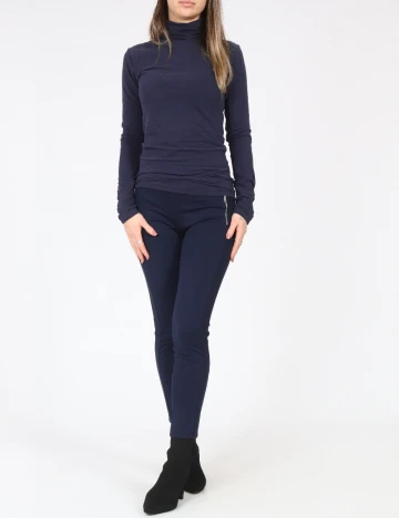 Pantaloni Zara, bleumarin