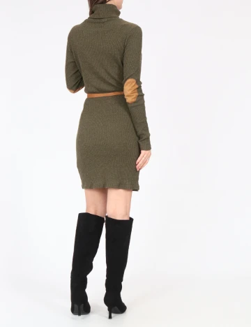 Rochie medie Zara, kaki