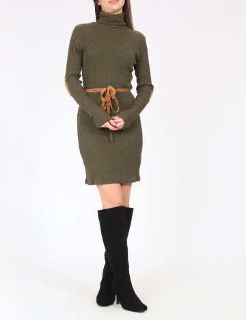 Rochie medie Zara, kaki