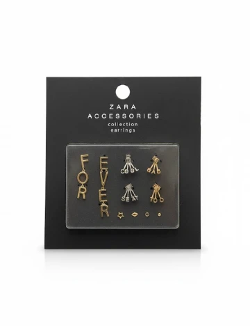 Set Cercei Zara, auriu/argintiu