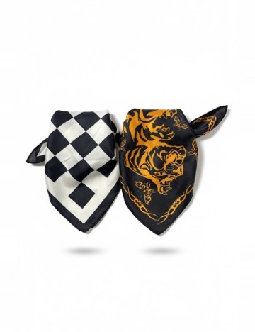 Set esarfe 2 bucati Bershka, mix culori