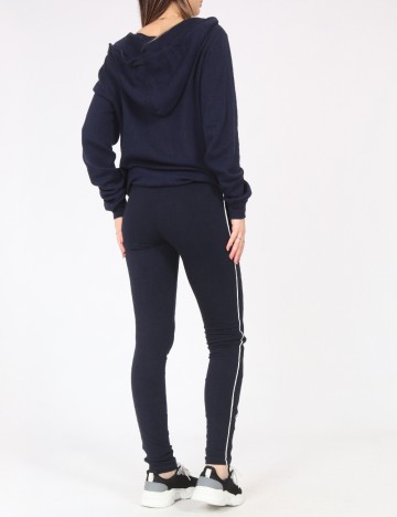 Pantaloni Bershka, bleumarin