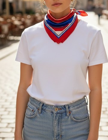 
						Esarfa Bershka, mix culori