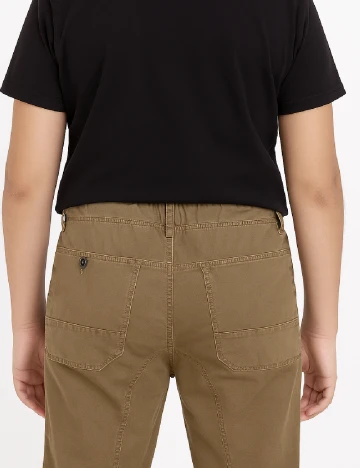 Pantaloni Zara, maro