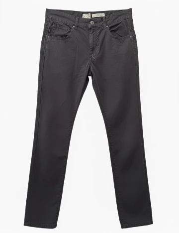 Pantaloni Zara, gri inchis