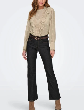 Bluza Only, bej Crem