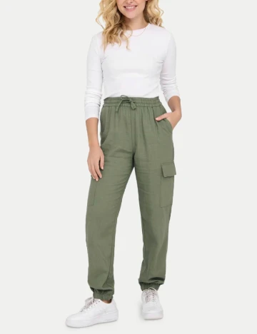 Pantaloni Only, verde