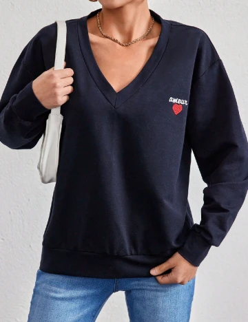 Bluza SHEIN, bleumarin