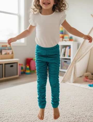 Pantaloni Zara, albastru