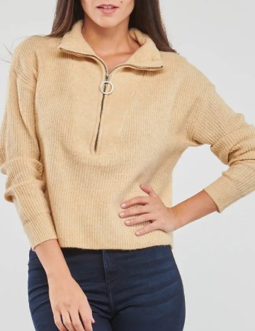 Pulover Noisy May, crem