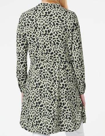 Rochie scurta Only Carmakoma, verde/negru