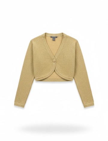 Cardigan Zara, auriu