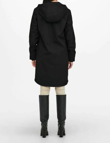 Geaca impermeabila Jacqueline de Yong, negru