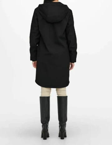 Geaca impermeabila Jacqueline de Yong, negru Negru