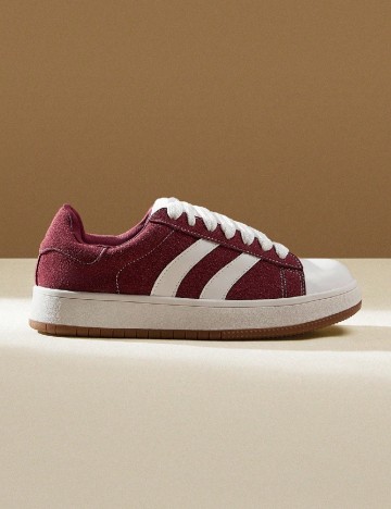 Adidasi Cuccoo, visiniu/alb