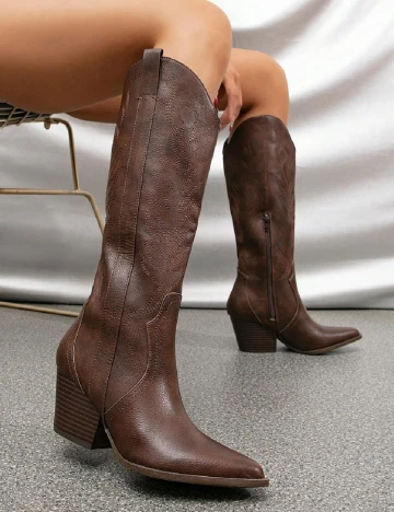 Cizme SHEIN, maro