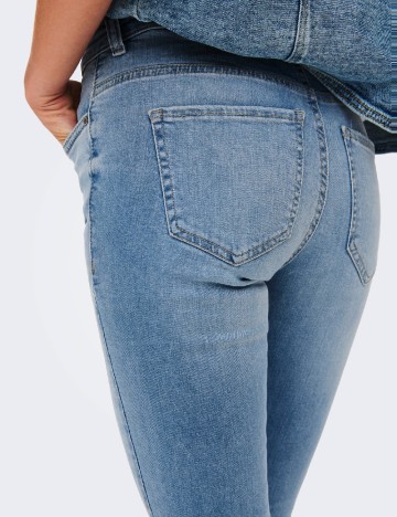 Blugi Jacqueline de Yong, albastru