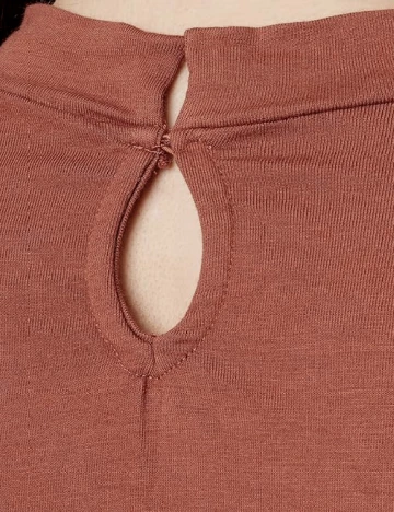 Bluza Only Carmakoma, caramiziu Maro