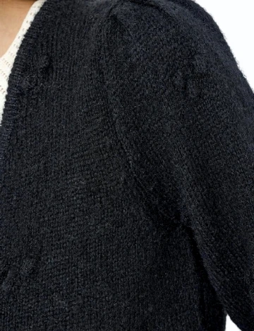 Cardigan Jacqueline de Yong, negru