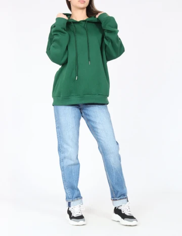 Hanorac Oversize SHEIN, verde