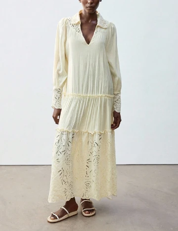 Rochie lunga SHEIN, galben Galben