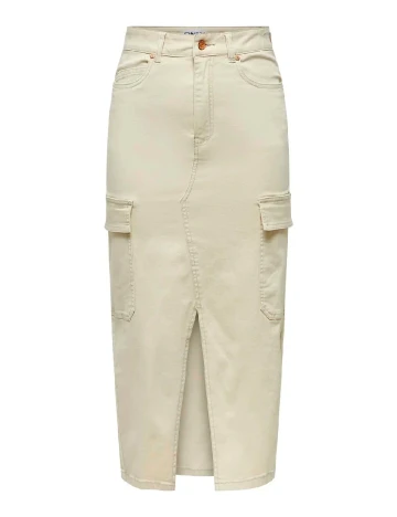 Fusta Only, bej Crem