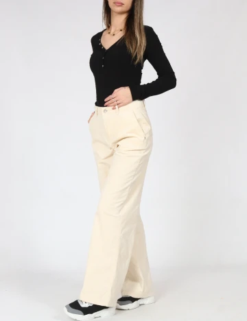 Pantaloni LMTD, ecru