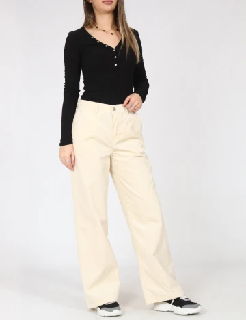 Pantaloni LMTD, ecru