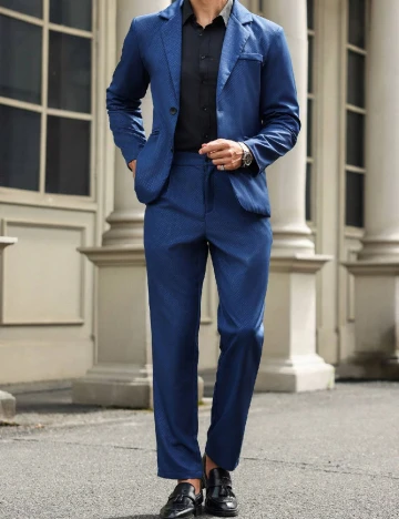 Costum SHEIN, bleumarin