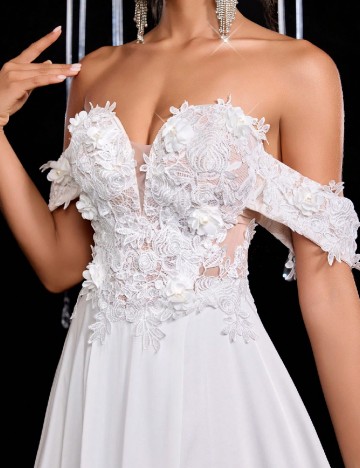 Rochie lunga SHEIN, alb