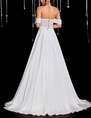 Rochie lunga SHEIN, alb