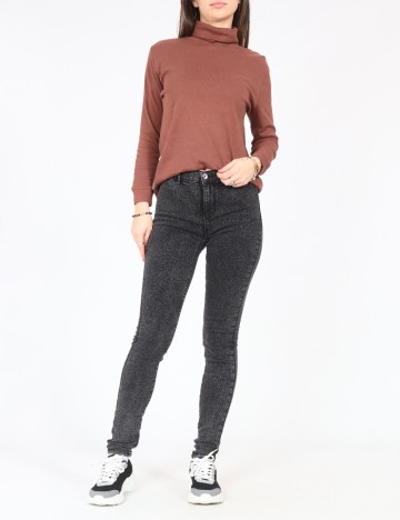 
						Blugi Only, gri inchis