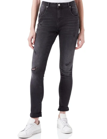 Blugi Only Carmakoma, negru Negru