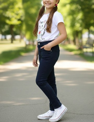 
						Blugi Zara, albastru