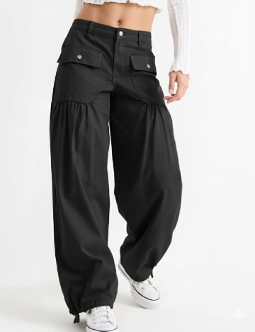 
						Pantaloni C&A, negru
