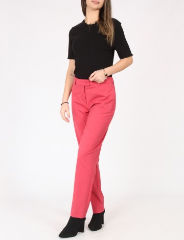 Pantaloni C&A, roz pudra inchis
